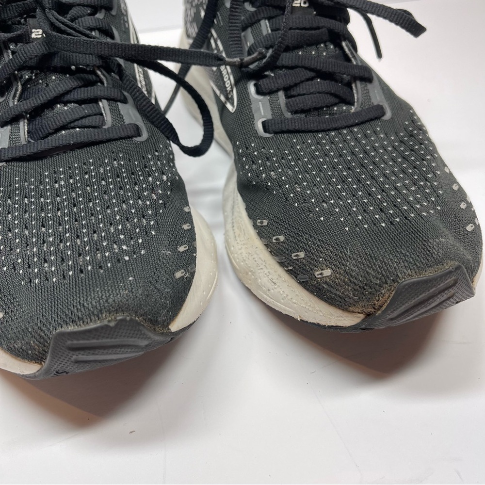 Brooks Running Shoe Men’s Size‎ 10 Glycerin 20 Neutral Black White - Picture 3 of 9